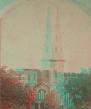 [Church, Norwich, Connecticut.] ca. 1875 1869?-1885?