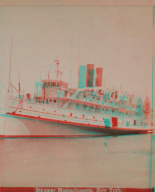 Steamer Massachusetts, New York. [1858?-1915?]