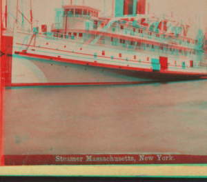 Steamer Massachusetts, New York. [1858?-1915?]