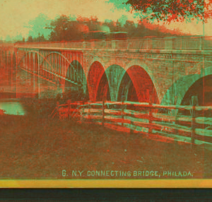 N. Y. Connecting Bridge, Philada. 1870?-1880?