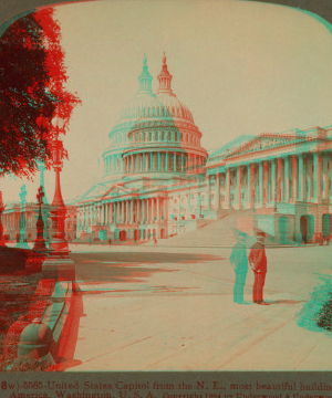 United States Capitol from the N.E., most beautiful building in America. 1859?-1905? [ca. 1900]