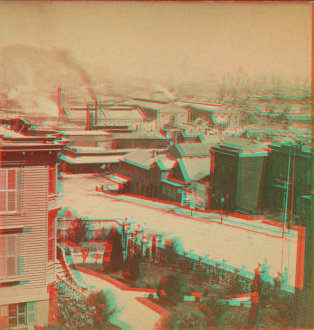 View from Rincon Hill, San Francisco. 1861-1873 1862?-1876?