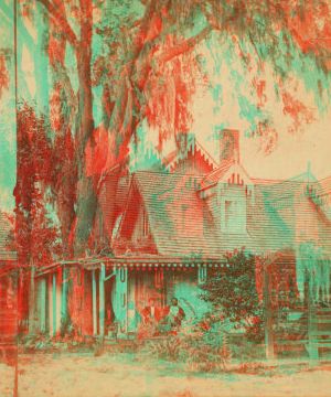 Residence of Harriet Beecher Stowe, at Mandarin, on St. John's River, Fla. [ca. 1875] 1873?-1895?