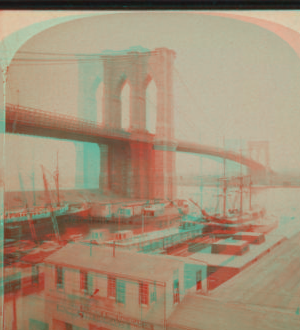 [Brooklyn Bridge.] [1867?-1910?]