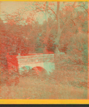 Stone Bridge at the Wissahickon Creek, near Philadelphia, Pa. 1860?-1885?