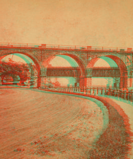 Falls Bridge, Fairmount Park. 1860?-1910?