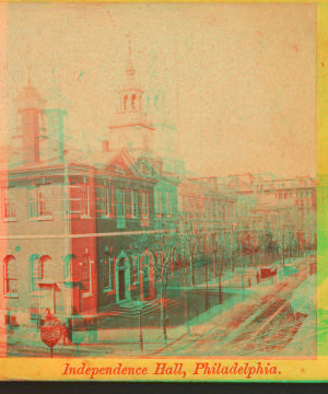 Independence Hall, Philadelphia. 1865?-1880?