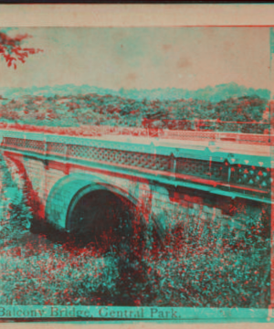 Balcony Bridge, Central Park. [1860?-1900?]