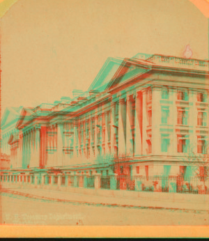 U.S. Treasury Department, Washington. [ca. 1876] 1860?-1915?