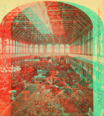 Horti[cultural] Hall, from E. gallery. 1876