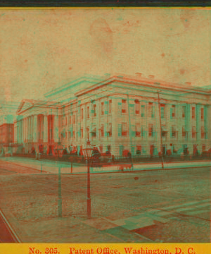 Patent Office, Washington, D.C. [ca. 1872] 1860?-1895?