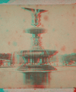 Bethesda Fountain, Central Park. 1860?-1890?