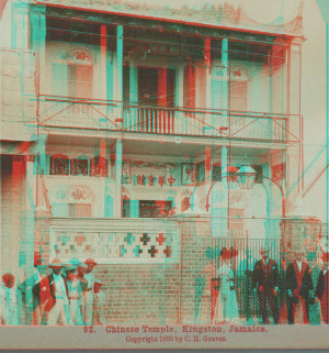 Chinese Temple, Kingston, Jamaica. 1899