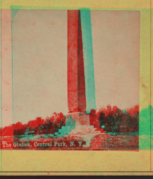 The obelisk, Central Park, N.Y. 1860?-1905?