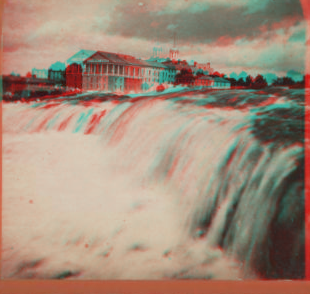 [View of Niagara Falls and Cataract House.] [1859?-1885?] [ca. 1875]