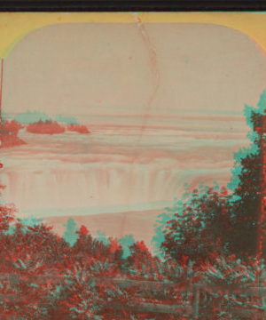 Horse Shoe Fall, Sister Islands and rapids. 1860?-1905