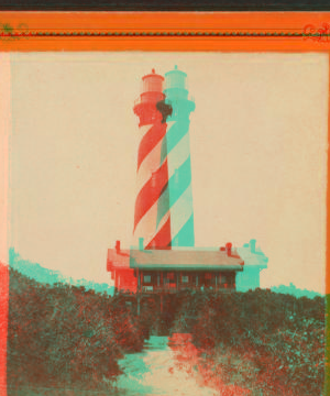 Light House at St. Augustine. 1865?-1890?