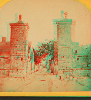 City gates, looking in. 1868?-1905?