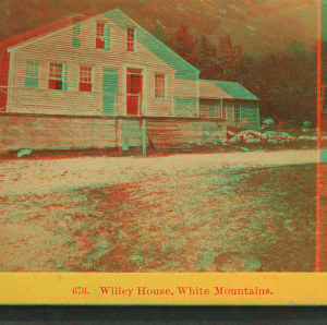 Willey House, White Mountains. [ca. 1872] 1858?-1895?