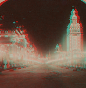 Majestic splendor. Eventide at the Pan American Exposition. [1865?-1905?] 1901