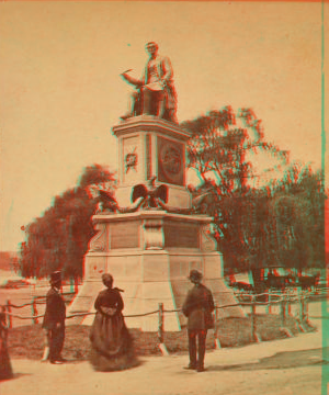 Lincoln monument, Fairmount Park, Philadelphia, Pa. 1860?-1910?