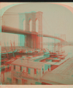 [Brooklyn Bridge.] [1867?-1910?]