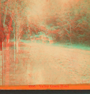 Valley Green Hotel. 1860?-1885?