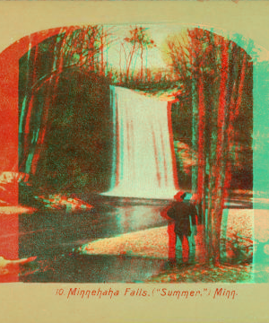Minnehaha Falls, ("Summer.") Minn. 1865?-1903