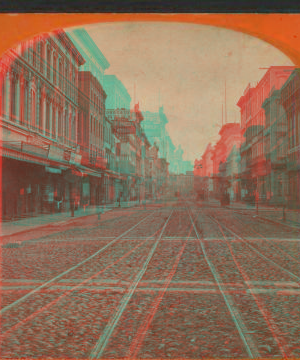 Sanford Street, from Washington Street, San Francisco, Cal. [ca. 1875] 1860?-1907