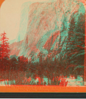 Tu-tock-ah-nu-lah (El Capitan), 3,300 ft. high, Yosemite Valley, Mariposa County. 1864?-1874?