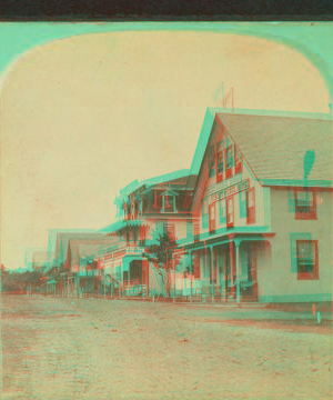 Circuit Avenue, Oak Bluffs. [ca. 1865] 1869?-1880?