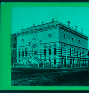 The National Academy of Design, corner of 4th Avenue and 23rd Street. 1859?-1895?