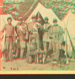 Military uniforms, 7th New York infantry (?) ca.1861. 1861-1865