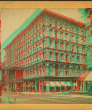 Lindell Hotel, St. Louis, Missouri. 1865?-1890? ca. 1880