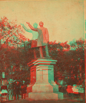 Everett Monument, Public Garden. 1865?-1890?