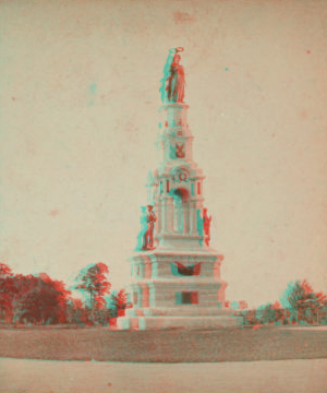 [Soldiers Monument, Seaside Park, Bridgeport, Conn.] ca. 1875 1870?-1890?