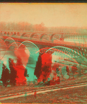 Girard Avenue and Junc[tion] R.R. bridge. 1865?-1907