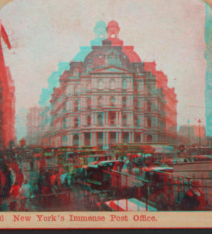 New York's immense post office. c1905 1870?-1910?