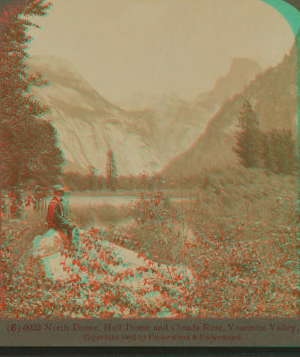 North Dome, Half Dome and Clouds' Rest, Yosemite Valley, Cal. 1893-1904