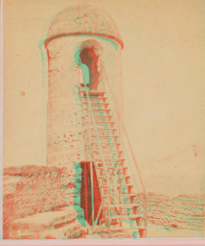 The Look-out Tower, Fort Marion. St. Augustine. 1868?-1890?