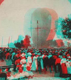 Baloon Ascension, Ontario Beach, N.Y. [1858?]-1891