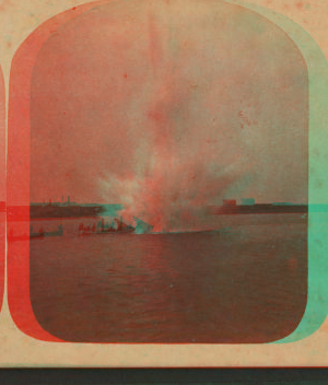 Torpedo explosion. 1859?-1885?