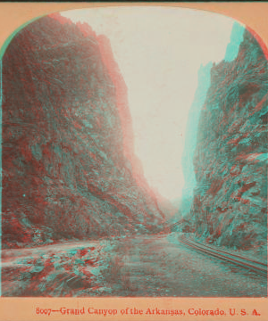 Grand Canyon of the Arkansas, Colorado, U.S.A. 1865?-1902? c1897