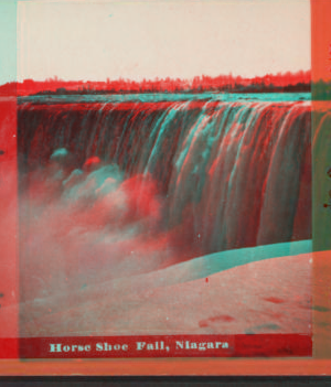 Horse Shoe Fall, Niagara. [1860?-1885?]