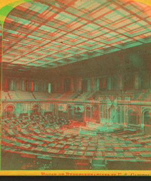 House of Representatives, U.S. Capitol. 1870?-1895?