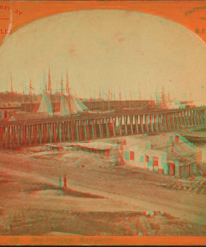 Ore docks at Marquette. 1870?-1879? ca. 187-