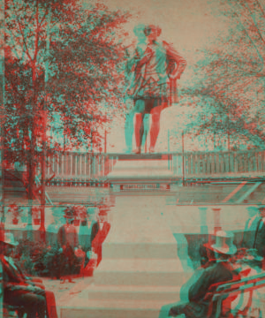 Shakespeare statue, Central Park. [1865?]-1896