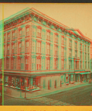 Occidental Hotel, Sutter Front, S.F. 1868?-1876? 1861-1873