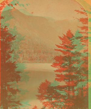 Echo Lake and Eagle Cliff, Franconia Notch, N.H. 1865?-1890?