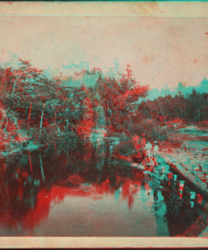 View on Catskill Creek. [1863?-1880?]